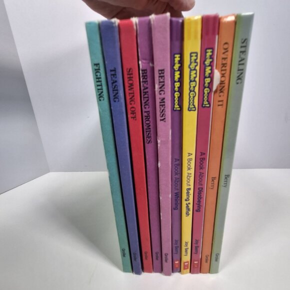 Help Me Be Good & Lets Talk About 10 Books Joy Berry Lot Grolier Some Vintage - Picture 6 of 16
